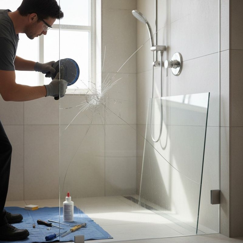 Shower Window Repair